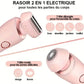 Épilateur 2 en 1 rechargeable Paradis Beauté™